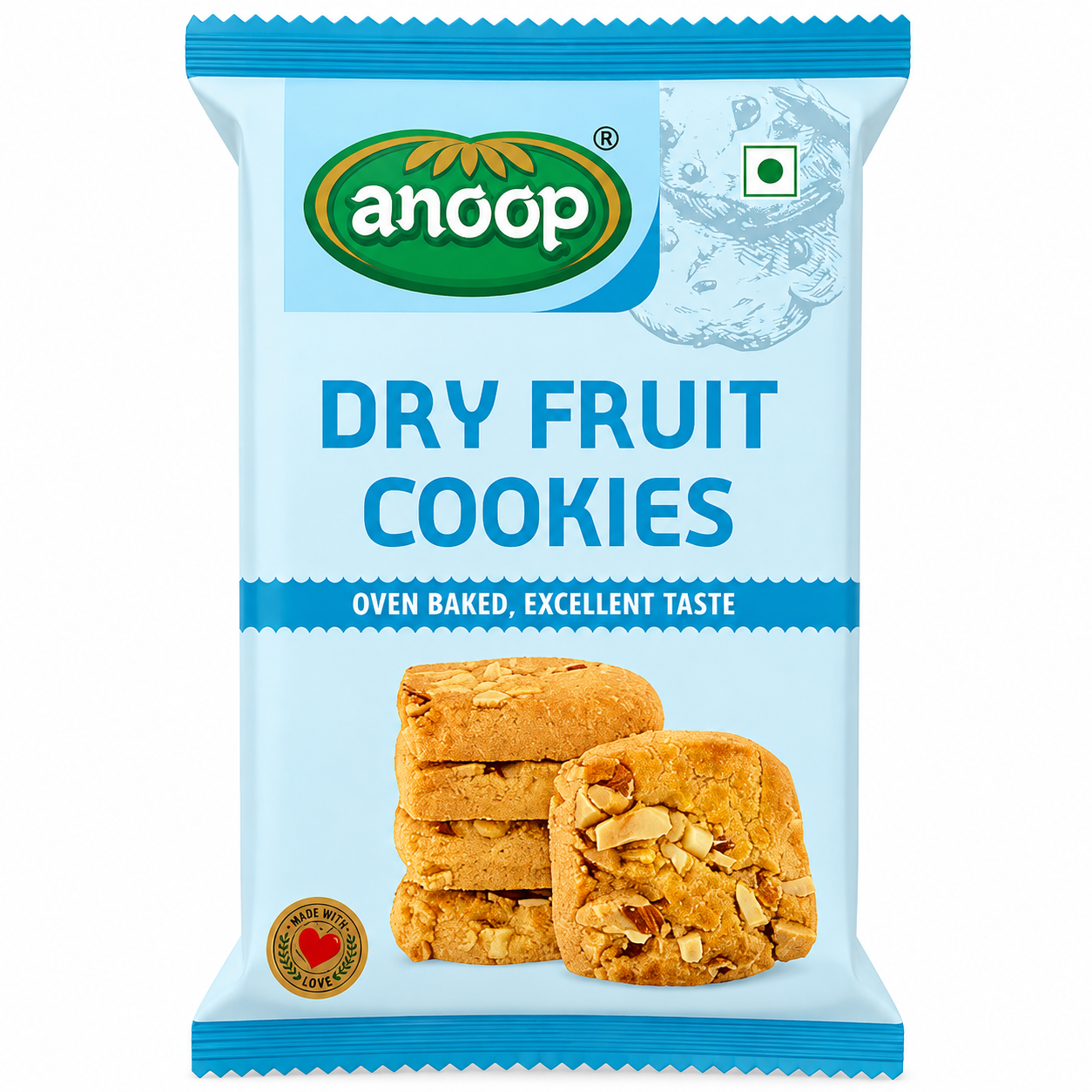 Anoop Dry Fruit Cookies