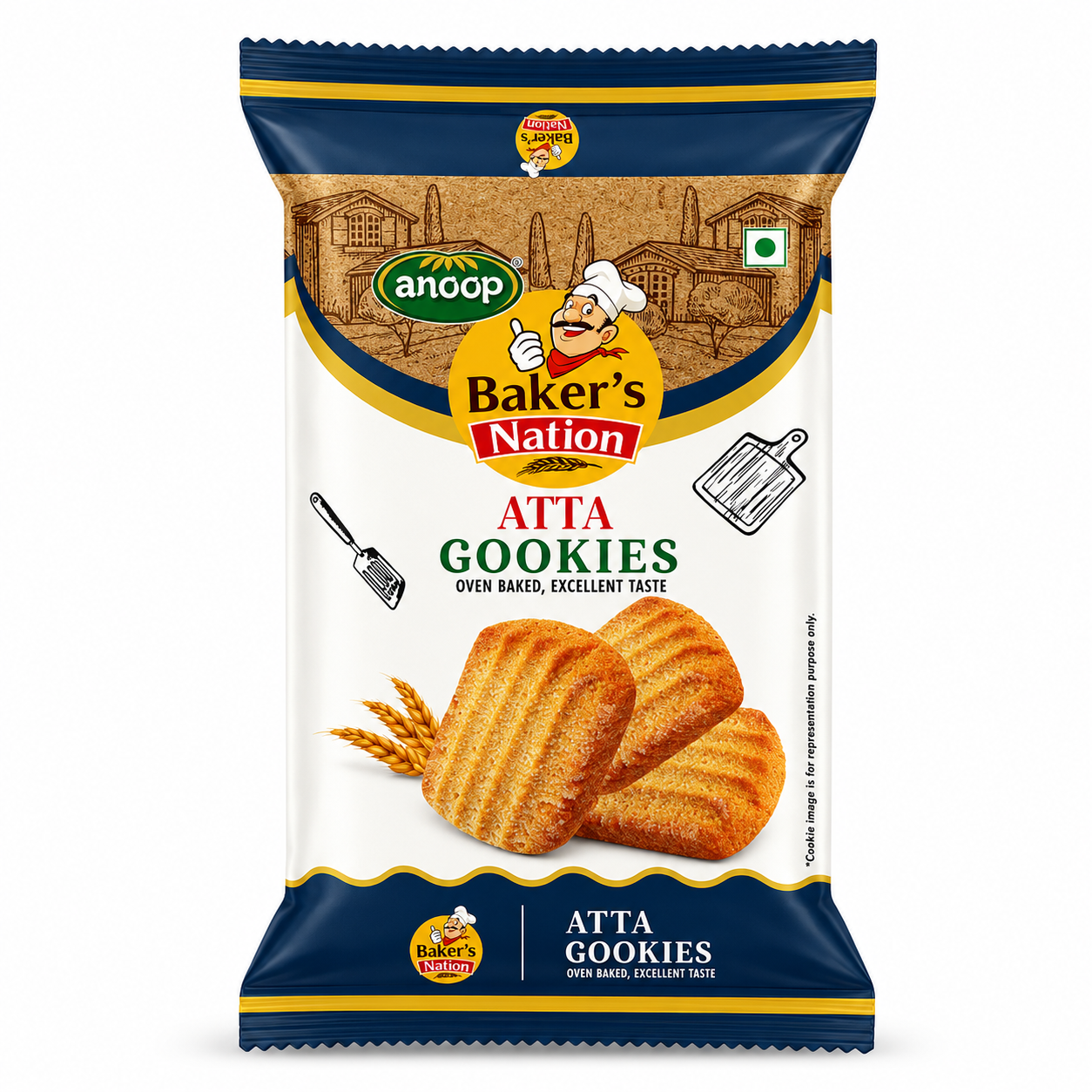 Atta Cookies