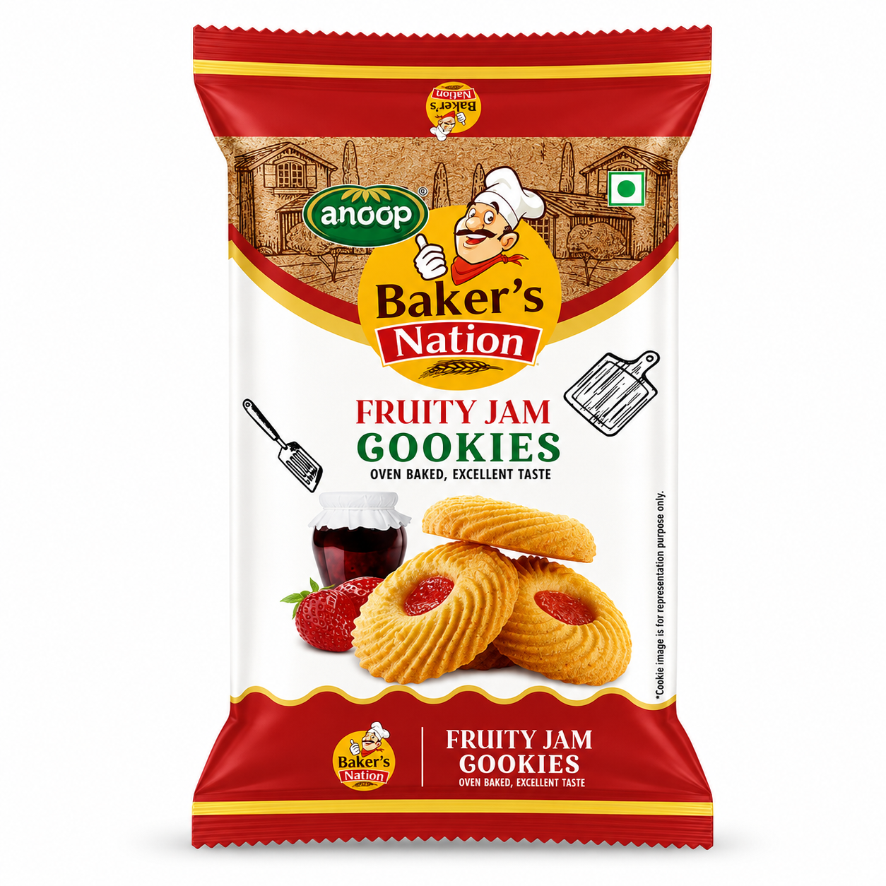 Fruity Jam Cookies